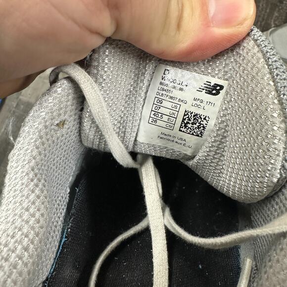 Womens New Balance 990v4 Made in USA Gray Running Shoes W990GL4, Size US 9 - Picture 11 of 16